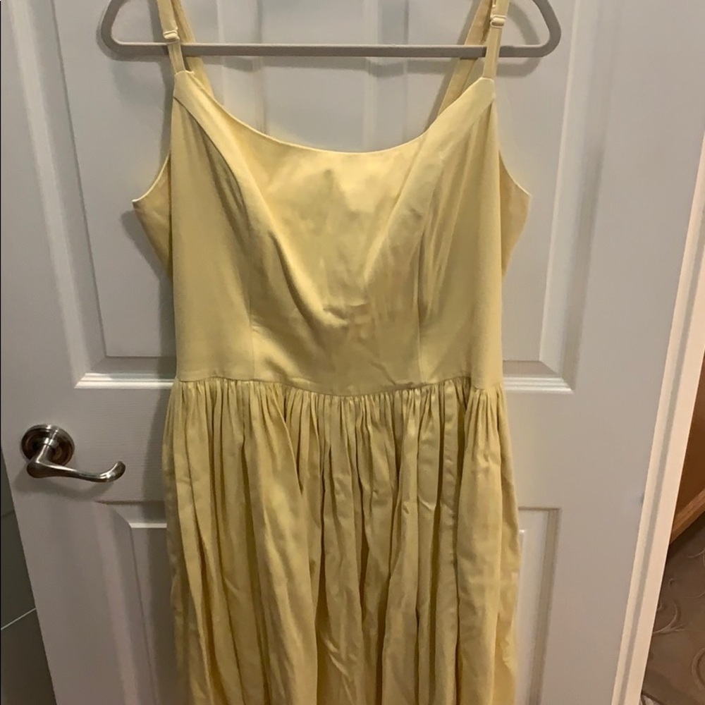 Yellow Jenny dress 3X pinup girl clothing
